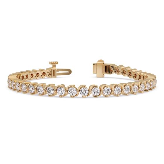 Classic Round Diamond Designer Bracelet