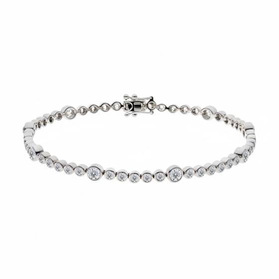 Classic Round Diamond Designer Bracelet