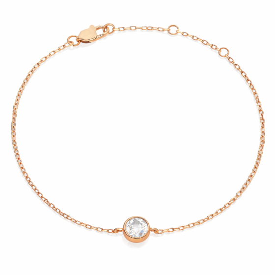 0.50ct Classic Round Diamond Chain Bracelet