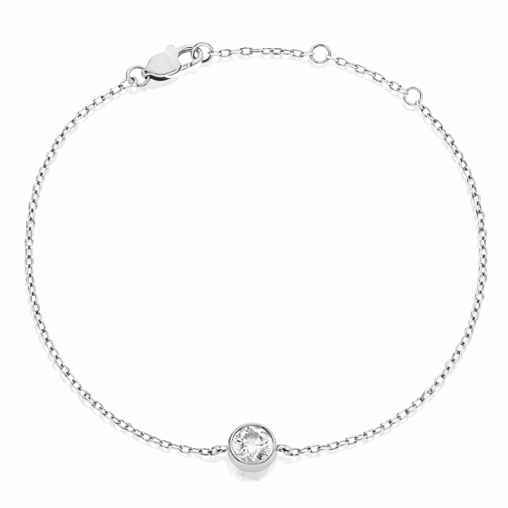 0.50ct Classic Round Diamond Chain Bracelet