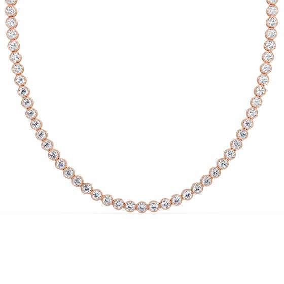 Bow Tie Tennis Necklace