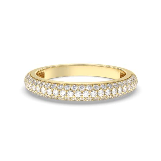 0.40ct VS/F-G Round Cut Half Eternity Ring