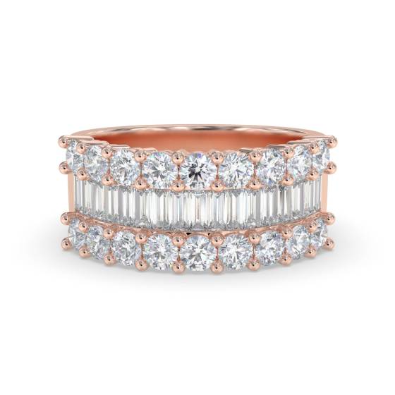 2.70ct VS/F-G Round Diamond Dress Ring