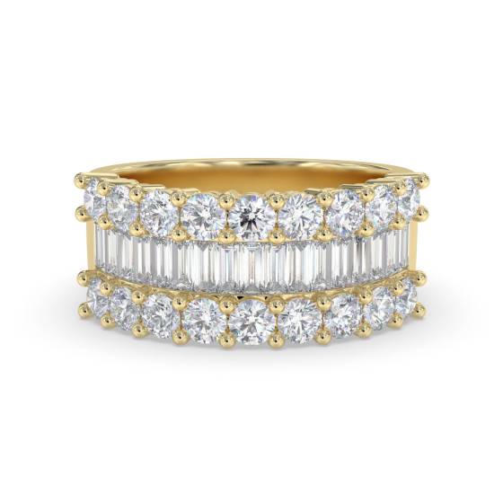 2.70ct VS/F-G Round Diamond Dress Ring