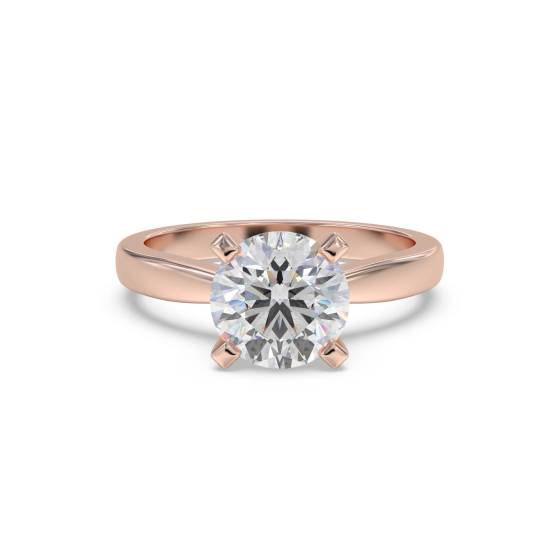 Round Diamond Engagement Ring