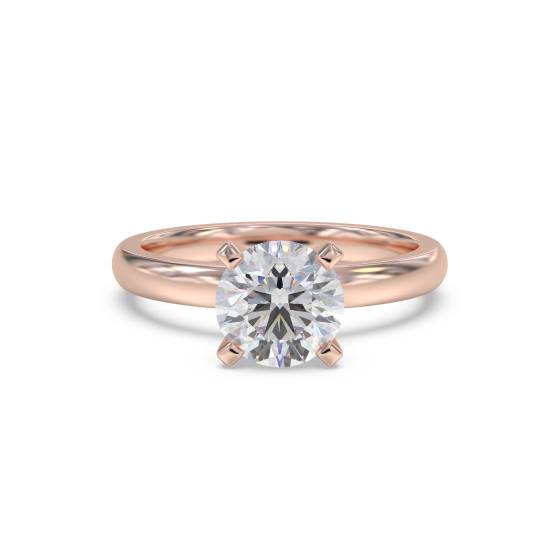 Round Diamond Engagement Ring