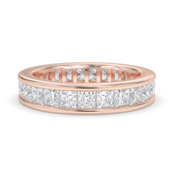 Elegant Princess Diamond Full Eternity Ring