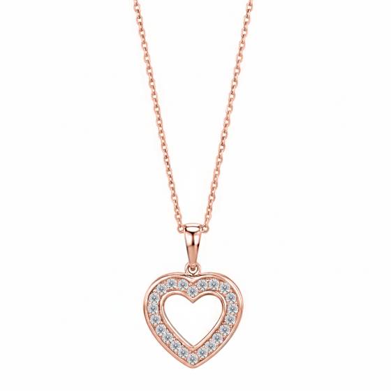Diamond Heart Pendant