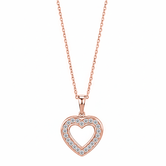 Diamond Heart Pendant