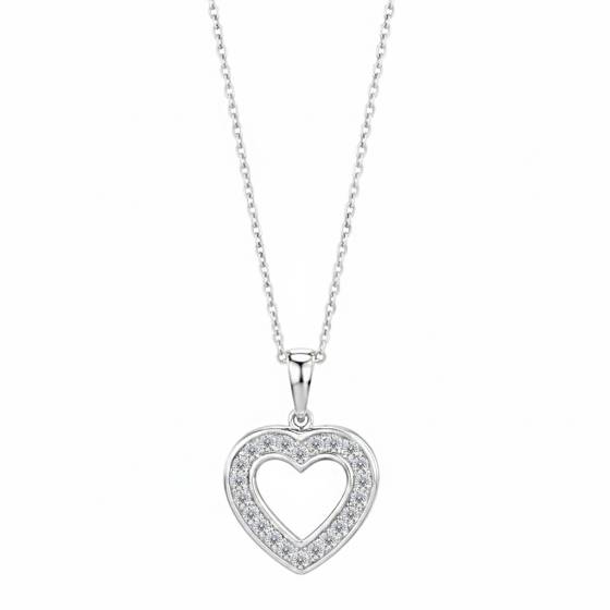 Diamond Heart Pendant