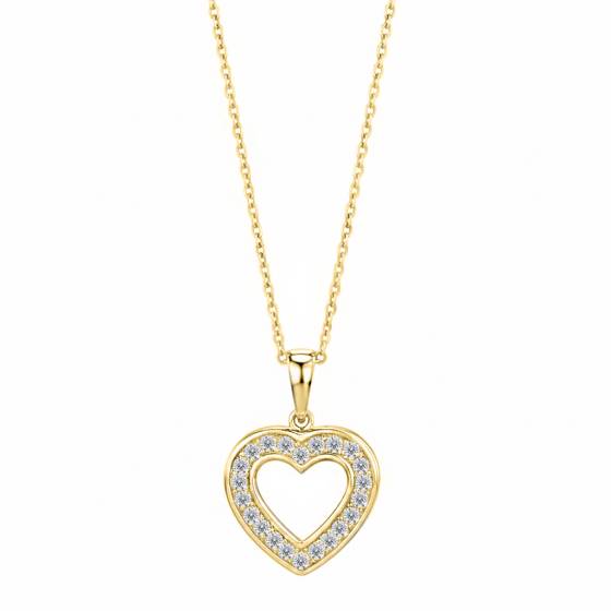 Diamond Heart Pendant