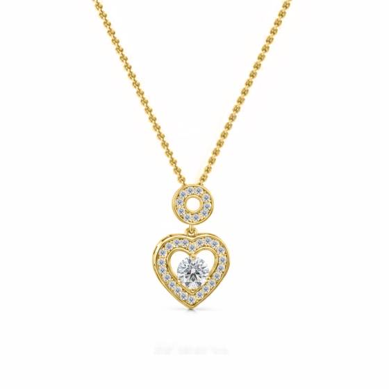 Diamond Heart Pendant
