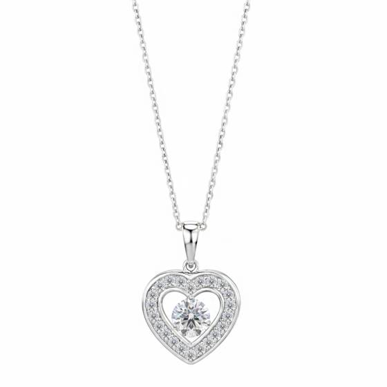 Diamond Heart Pendant