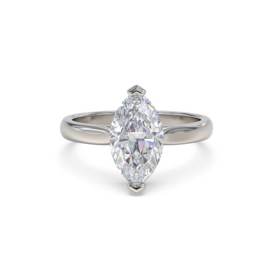 Marquise Diamond Engagement Ring