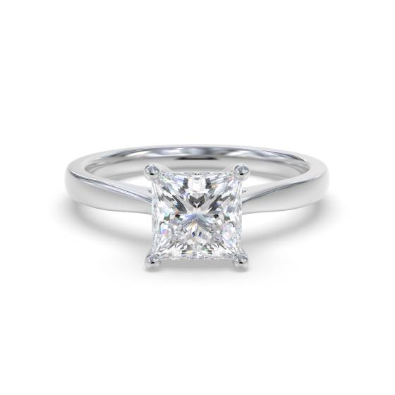 Princess Diamond Engagement Ring
