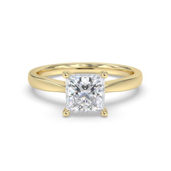 Princess Diamond Engagement Ring