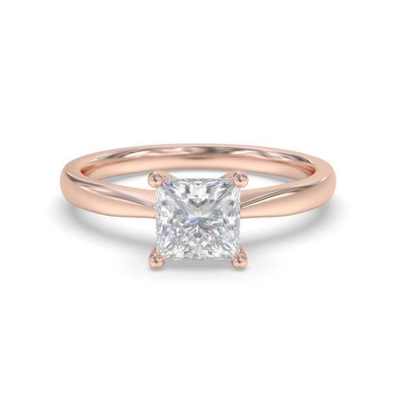 Princess Diamond Engagement Ring