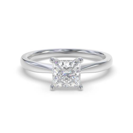 Princess Diamond Engagement Ring