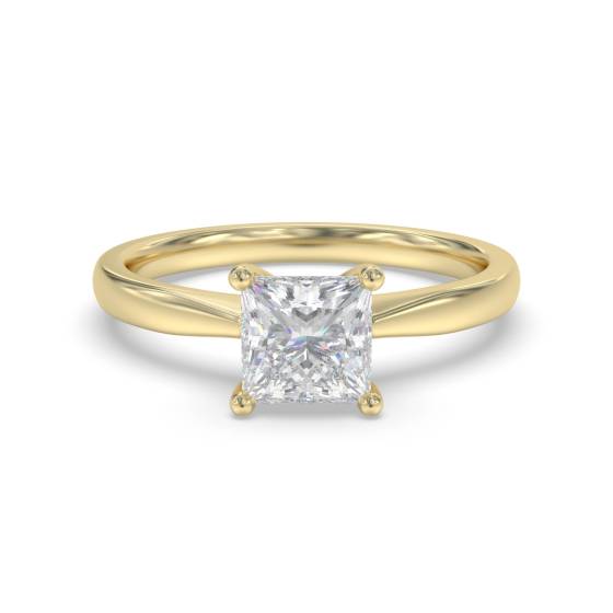 Princess Diamond Engagement Ring