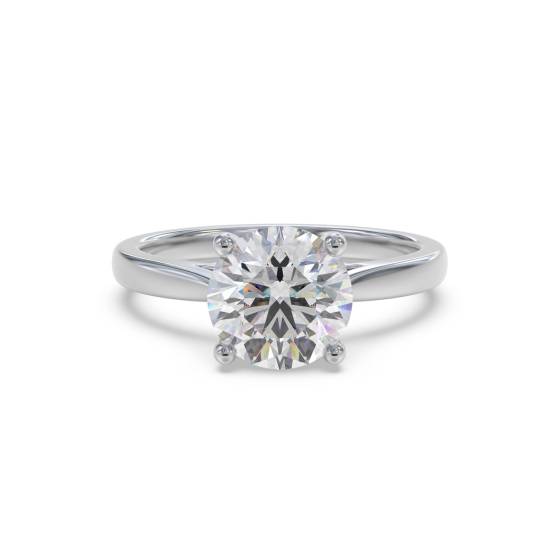 Round Diamond Engagement Ring