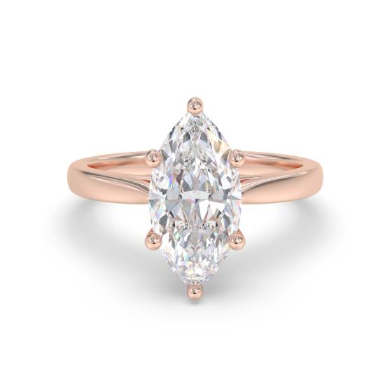 Marquise Diamond Engagement Ring