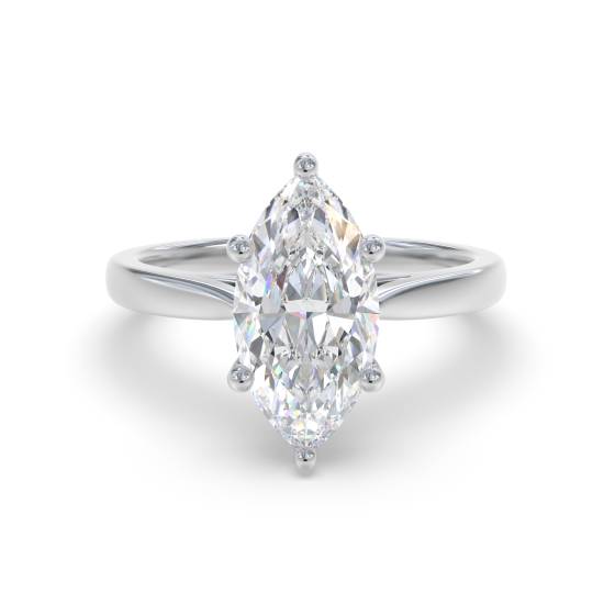 Marquise Diamond Engagement Ring