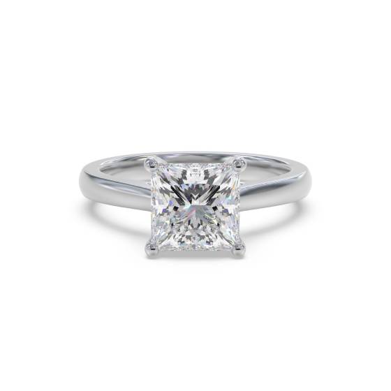 Princess Diamond Engagement Ring