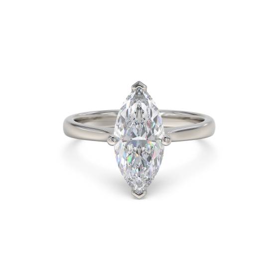 Marquise Diamond Engagement Ring