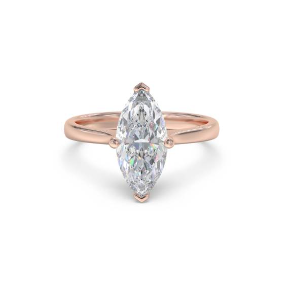 Marquise Diamond Engagement Ring