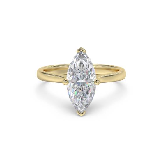 Marquise Diamond Engagement Ring