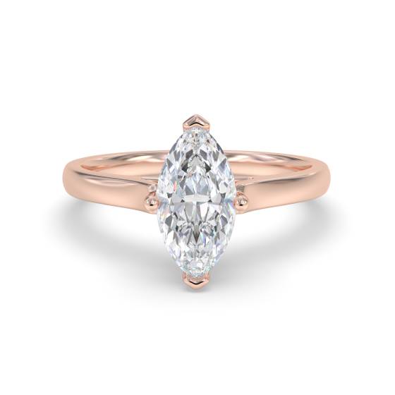 Marquise Diamond Engagement Ring