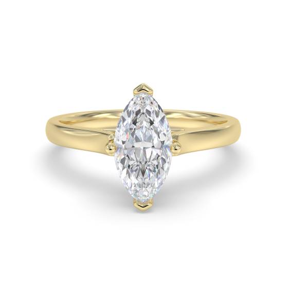 Marquise Diamond Engagement Ring