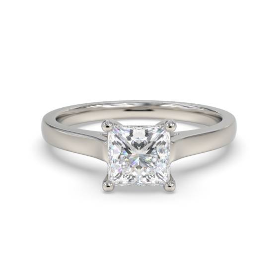 Princess Diamond Engagement Ring