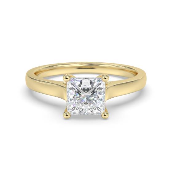 Princess Diamond Engagement Ring