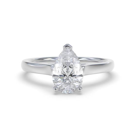 Pear Diamond Engagement Ring