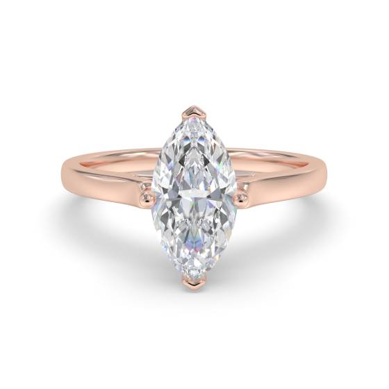 Marquise Diamond Engagement Ring