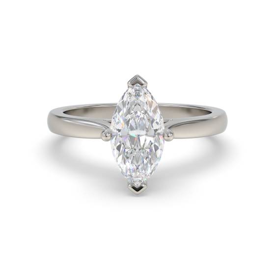 Marquise Diamond Engagement Ring