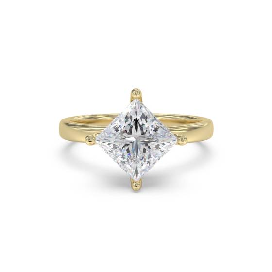 Princess Diamond Engagement Ring