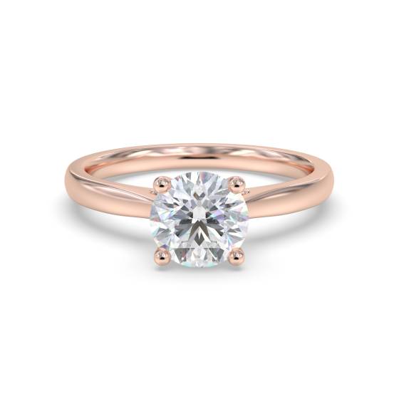 Round Diamond Engagement Ring