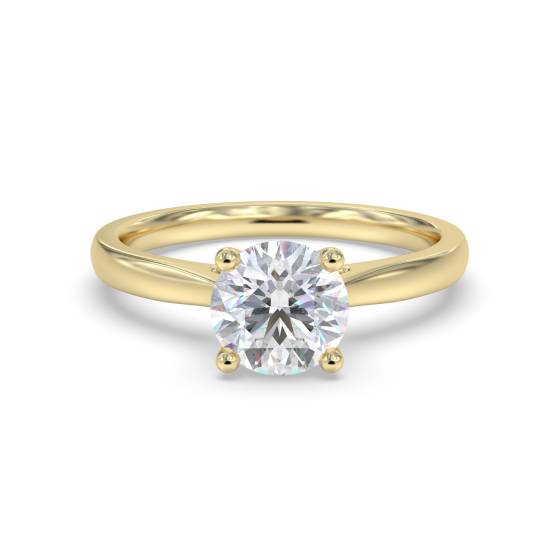 Round Diamond Engagement Ring
