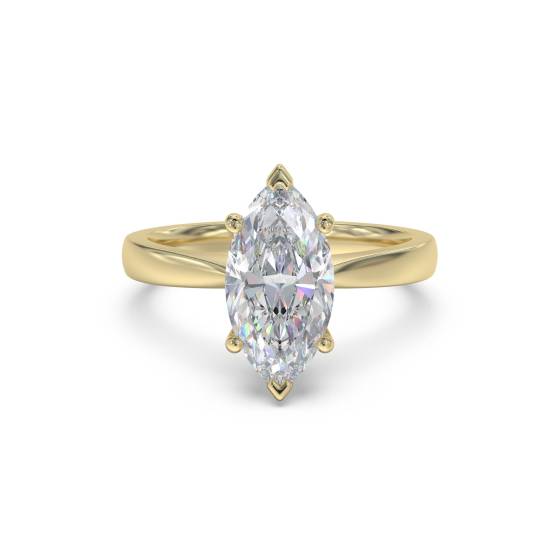 Marquise Diamond Engagement Ring
