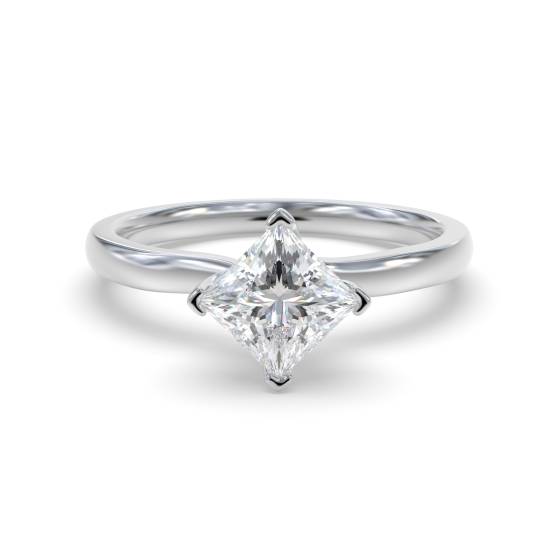 0.25ct Princess Diamond Engagement Ring