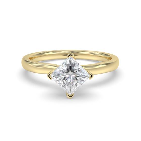 Princess Diamond Engagement Ring