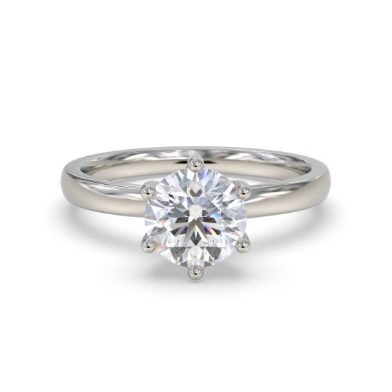Round Diamond Engagement Ring