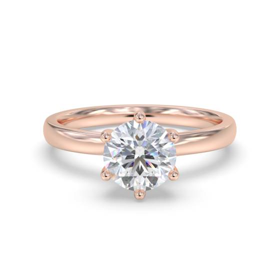 Round Diamond Engagement Ring