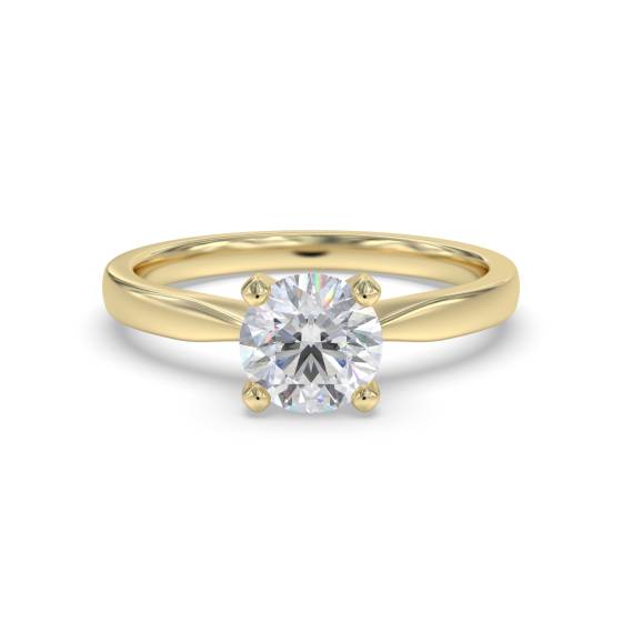 Round Diamond Engagement Ring