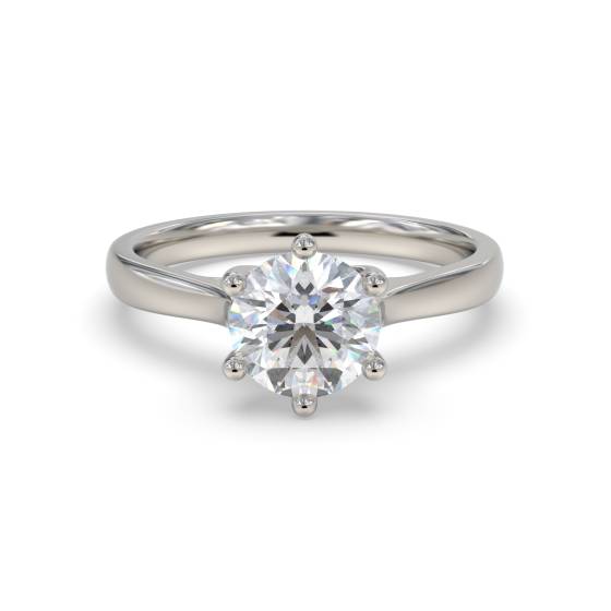 Round Diamond Engagement Ring