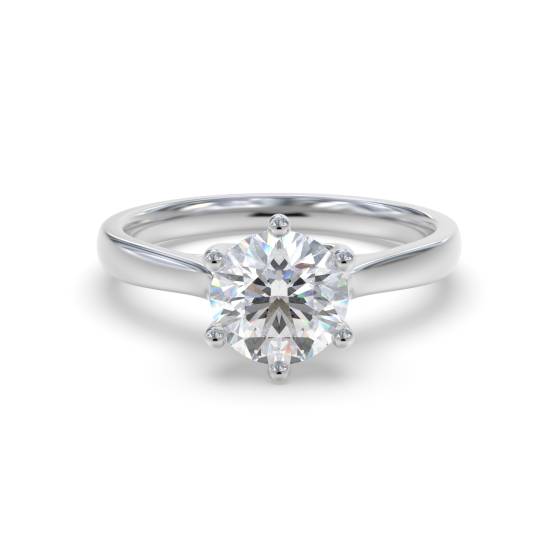 Round Diamond Engagement Ring
