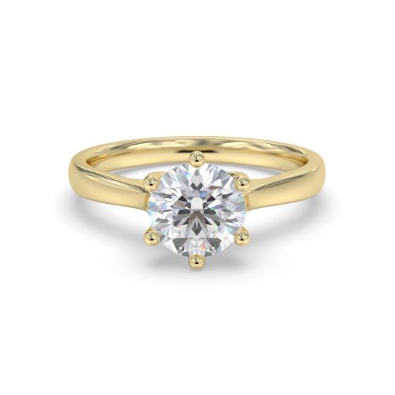 Round Diamond Engagement Ring