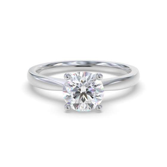 Round Diamond Engagement Ring